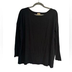 Piko Long Sleeve Boatneck Tee​​​